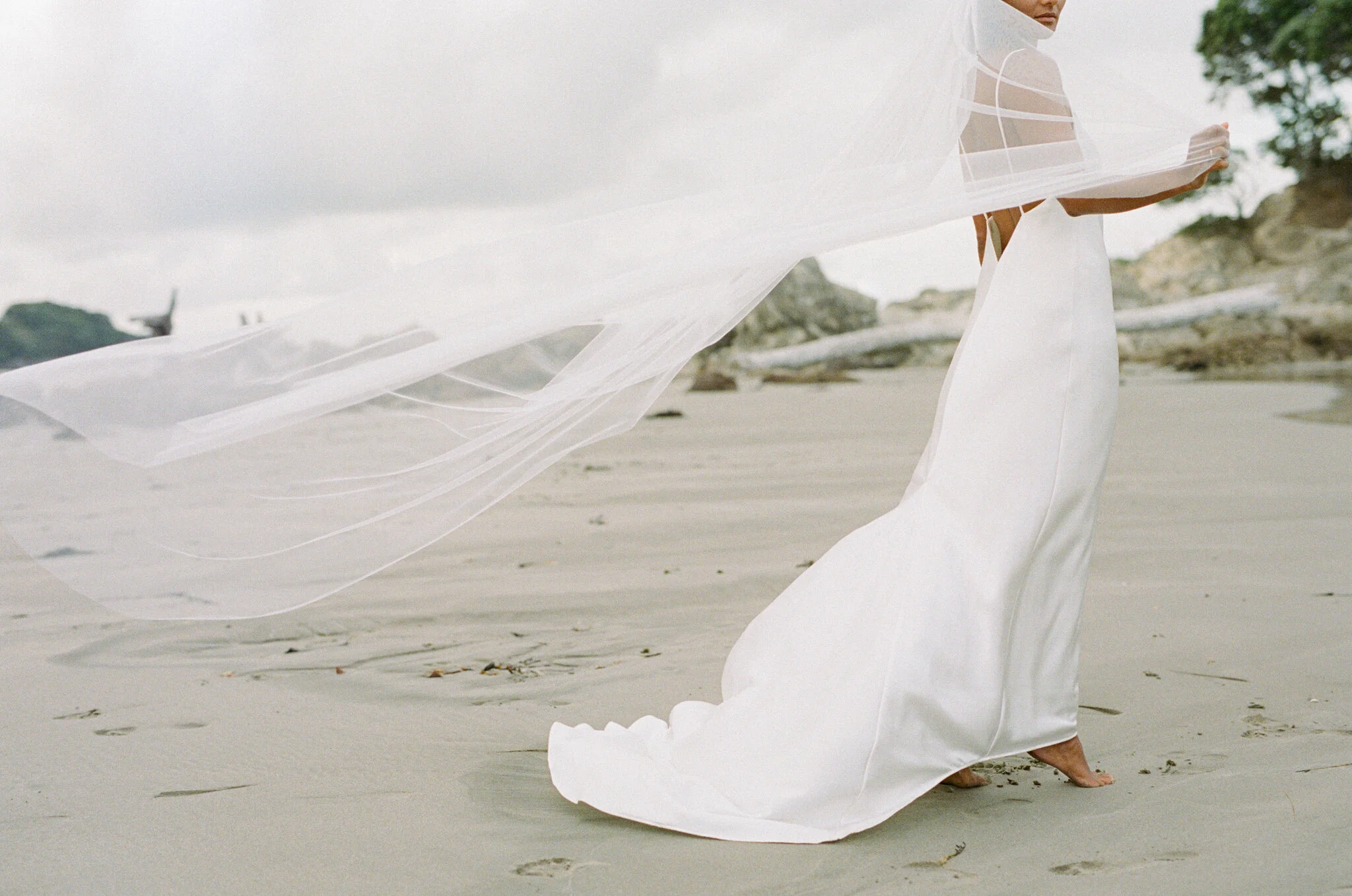 Off clearance white veil